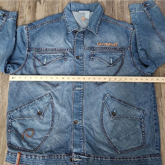 Vintage Rocawear Denim Jacket size 2XL - Picture 7 of 7